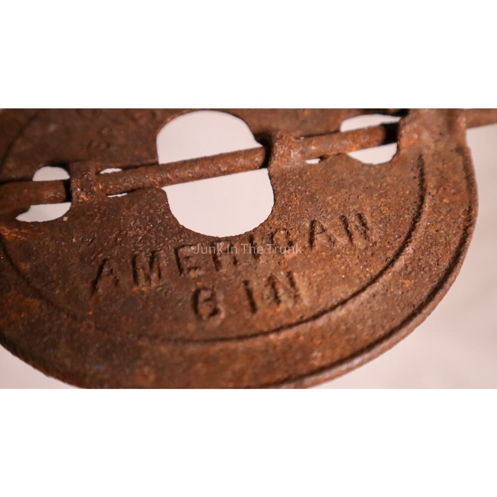 Antique Griswold American Stove Damper PAT'D JULY 20 1915 - Picture 5 of 5